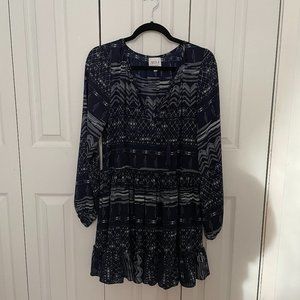 MISA Los Angeles Blue Dress Sz XS